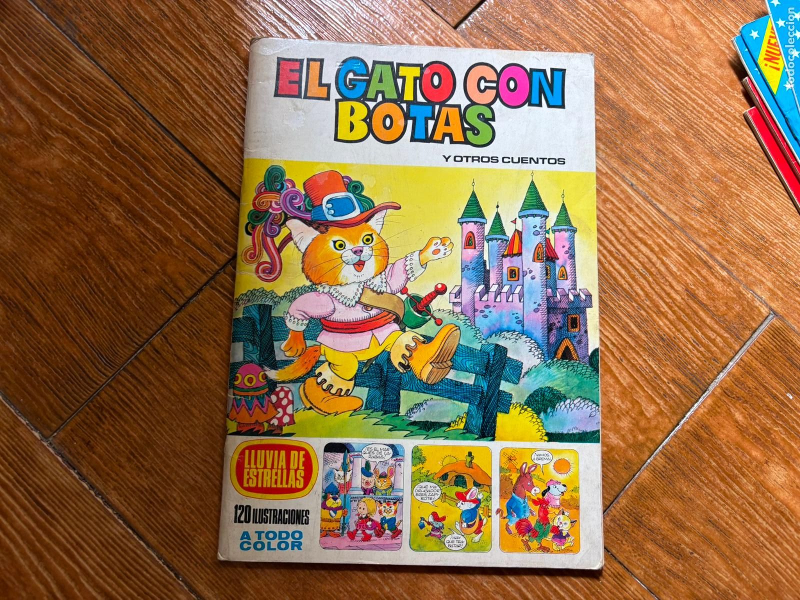 Tebeos: LLUVIA DE ESTRELLAS N&ordm; 10 EL GATO CON BOTAS EDITORIAL BRUGUERA 1971 DIBUJADO POR JAN