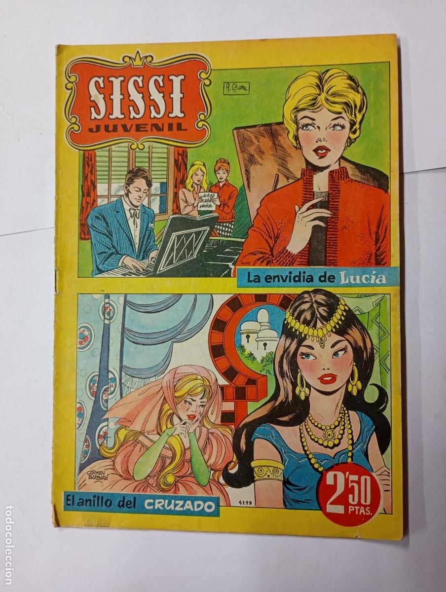 Tebeos: SISSI JUVENIL N&ordm; 53. EL ANILLO DEL CRUZADO. LA ENVIDIA DE LUC&Iacute;A. TDKR71