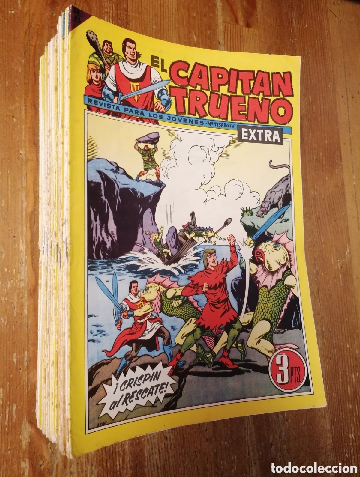 Tebeos: Gran lote de EL CAPIT&Aacute;N TRUENO EXTRA - Foto 1