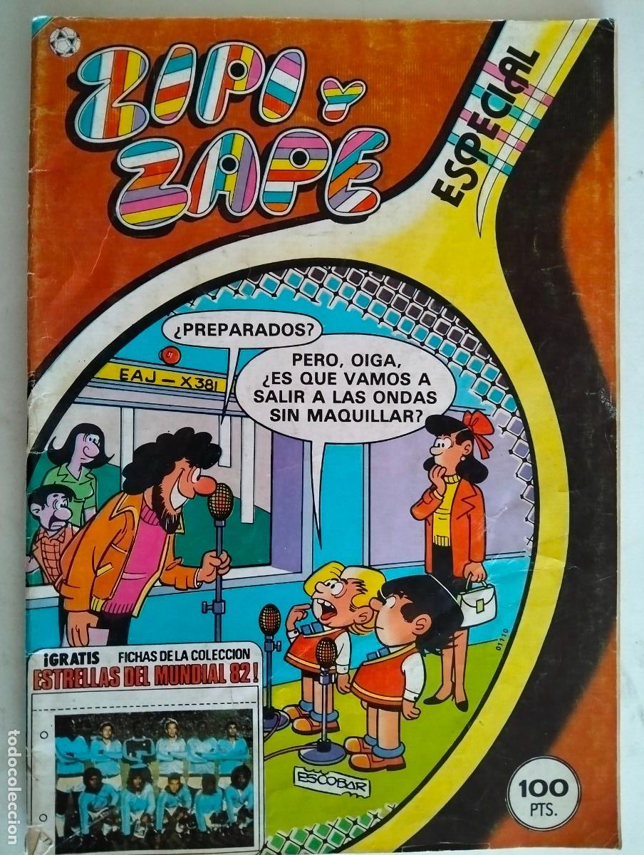 Tebeos: ZIPI Y ZAPE ESPECIAL, EDITORIAL BRUGUERA, N&ordm; 97, A&Ntilde;O 1982