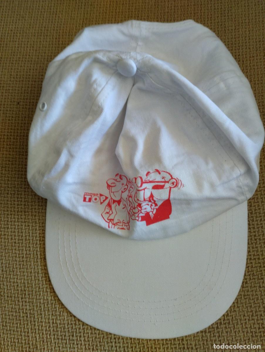 Tebeos: Gorra antigua Mega Top Mortadelo y Filemon - Foto 2