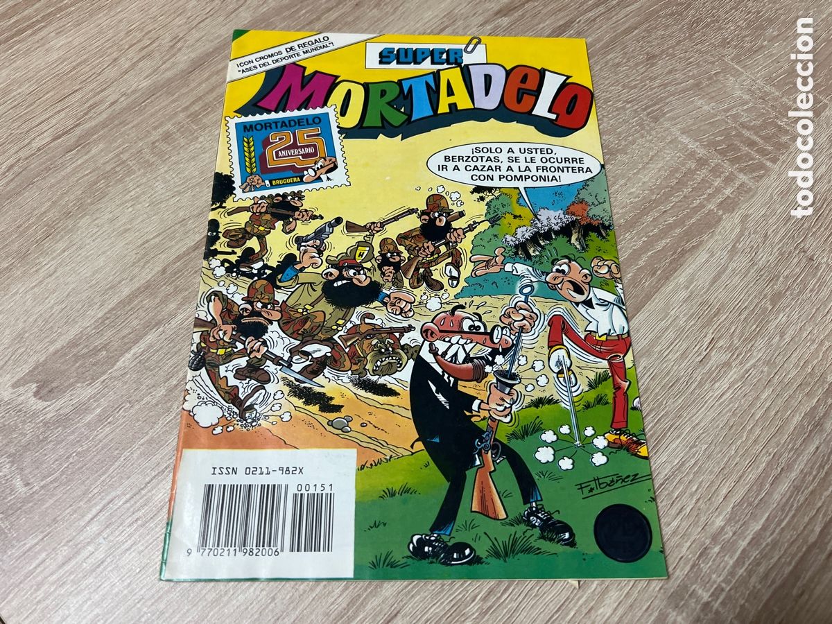 Tebeos: SUPER MORTADELO. N&ordm; 151. BRUGUERA CONTIENE CROMOS