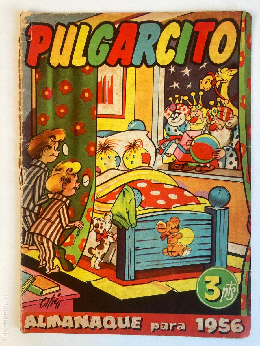 Tebeos: ALMANAQUE DE PULGARCITO 1956