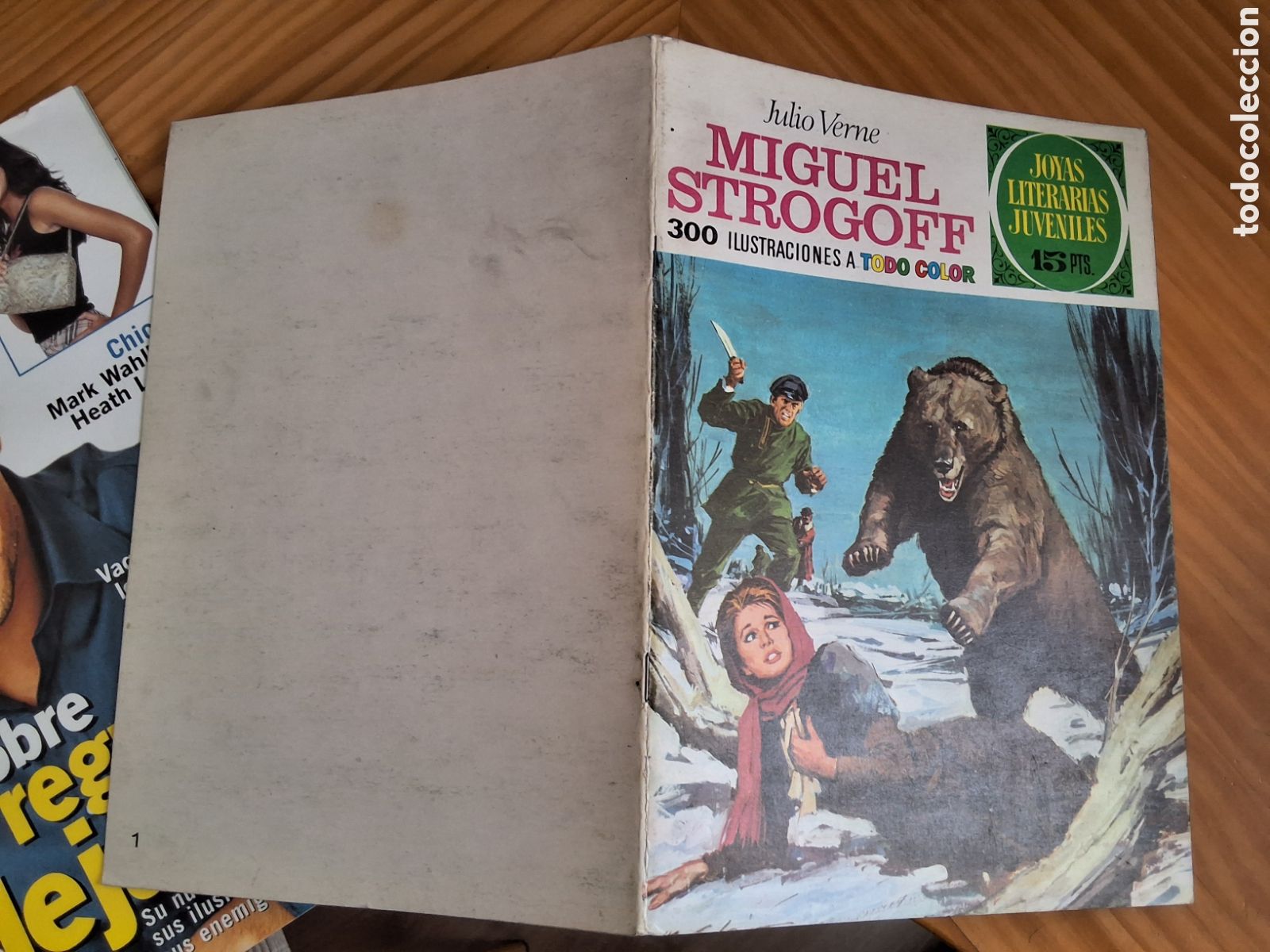 Tebeos: Joyas literarias juveniles comic n&uacute;mero 1 Miguel Strogoff a&ntilde;o 1970 edici&oacute;n 1&deg;