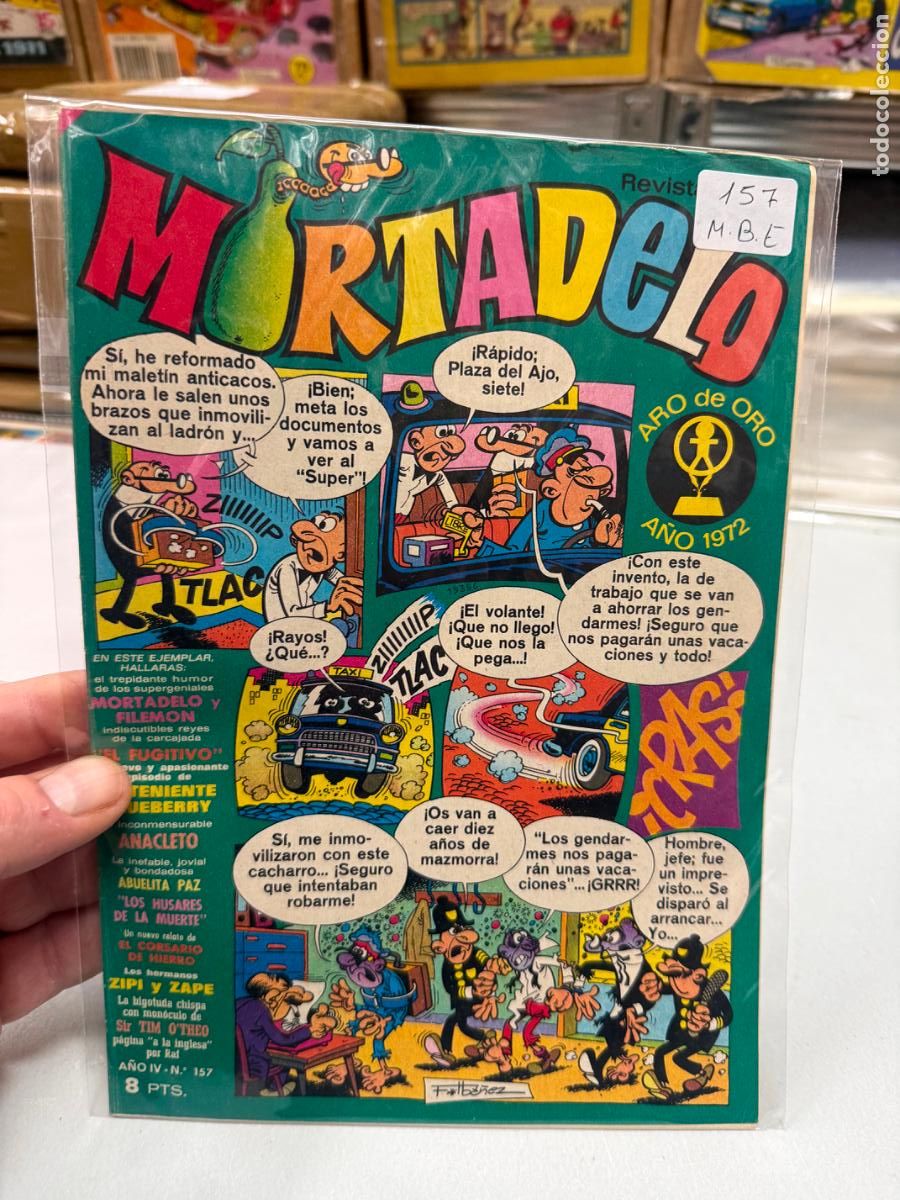 Tebeos: MORTADELO EDITORIAL BRUGUERA NUMERO 157