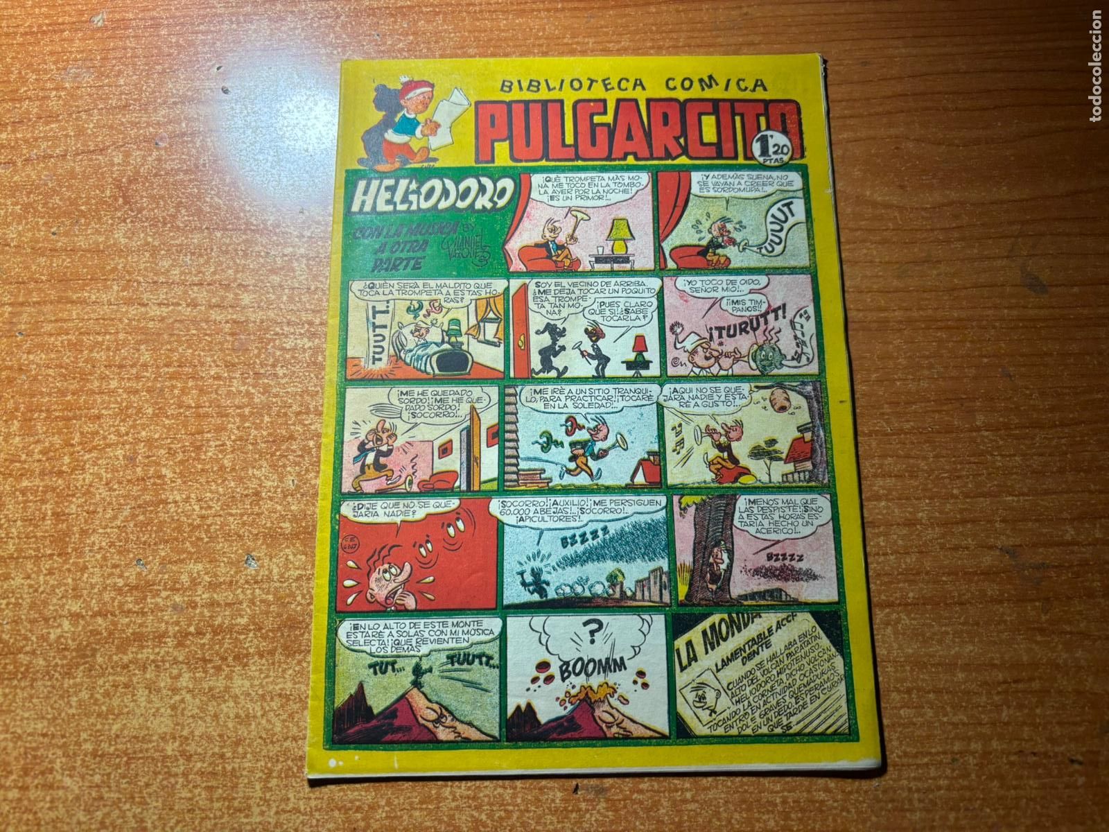 Tebeos: PULGARCITO N&ordm; 170 EDITORIAL BRUGUERA