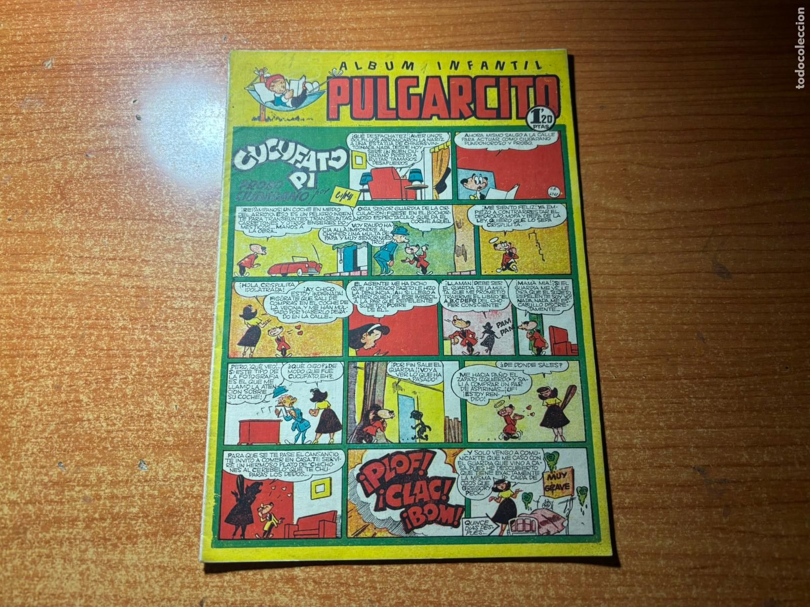 Tebeos: PULGARCITO N&ordm; 171 EDITORIAL BRUGUERA