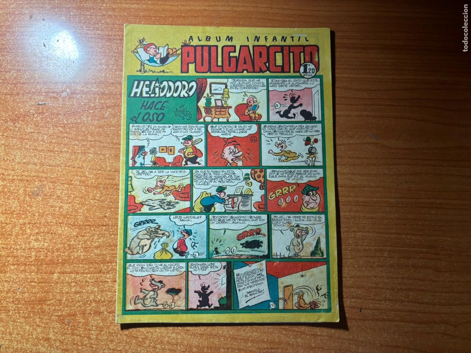 Tebeos: PULGARCITO N&ordm; 182 EDITORIAL BRUGUERA