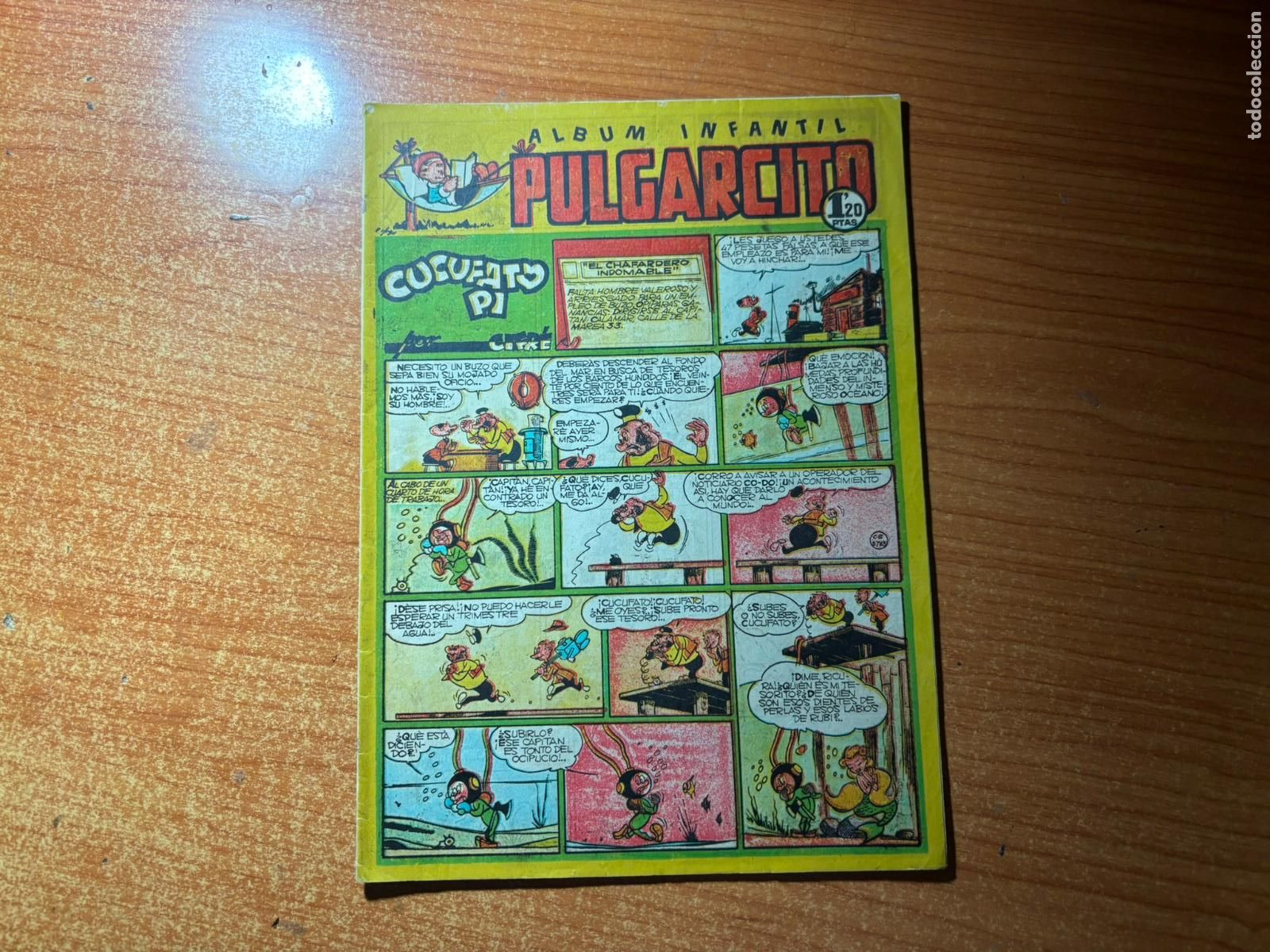 Tebeos: PULGARCITO N&ordm; 185 EDITORIAL BRUGUERA