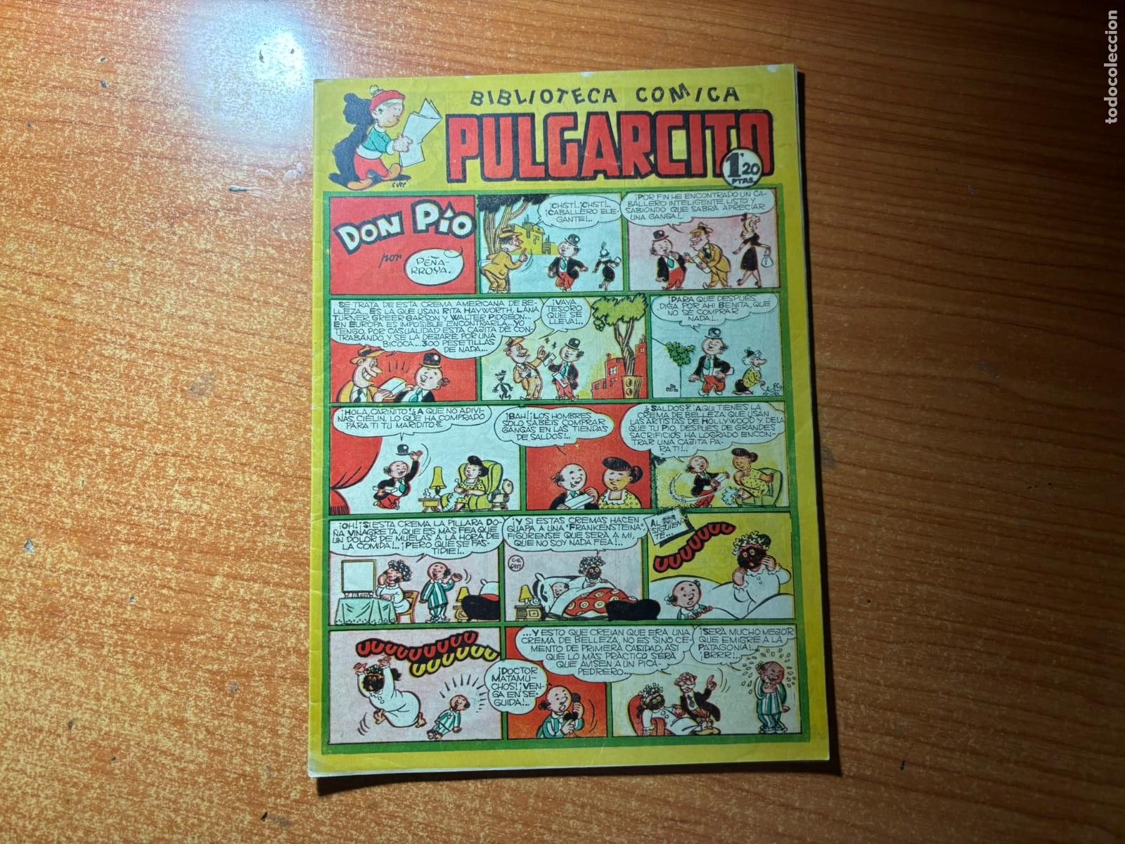 Tebeos: PULGARCITO N&ordm; 190 EDITORIAL BRUGUERA