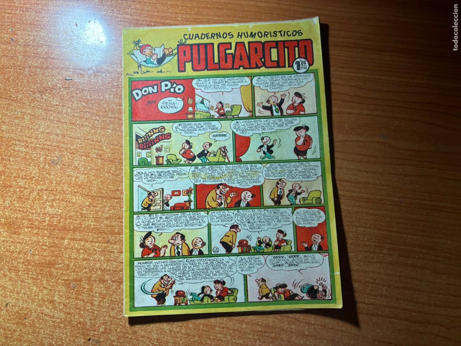 Tebeos: PULGARCITO N&ordm; 194 EDITORIAL BRUGUERA