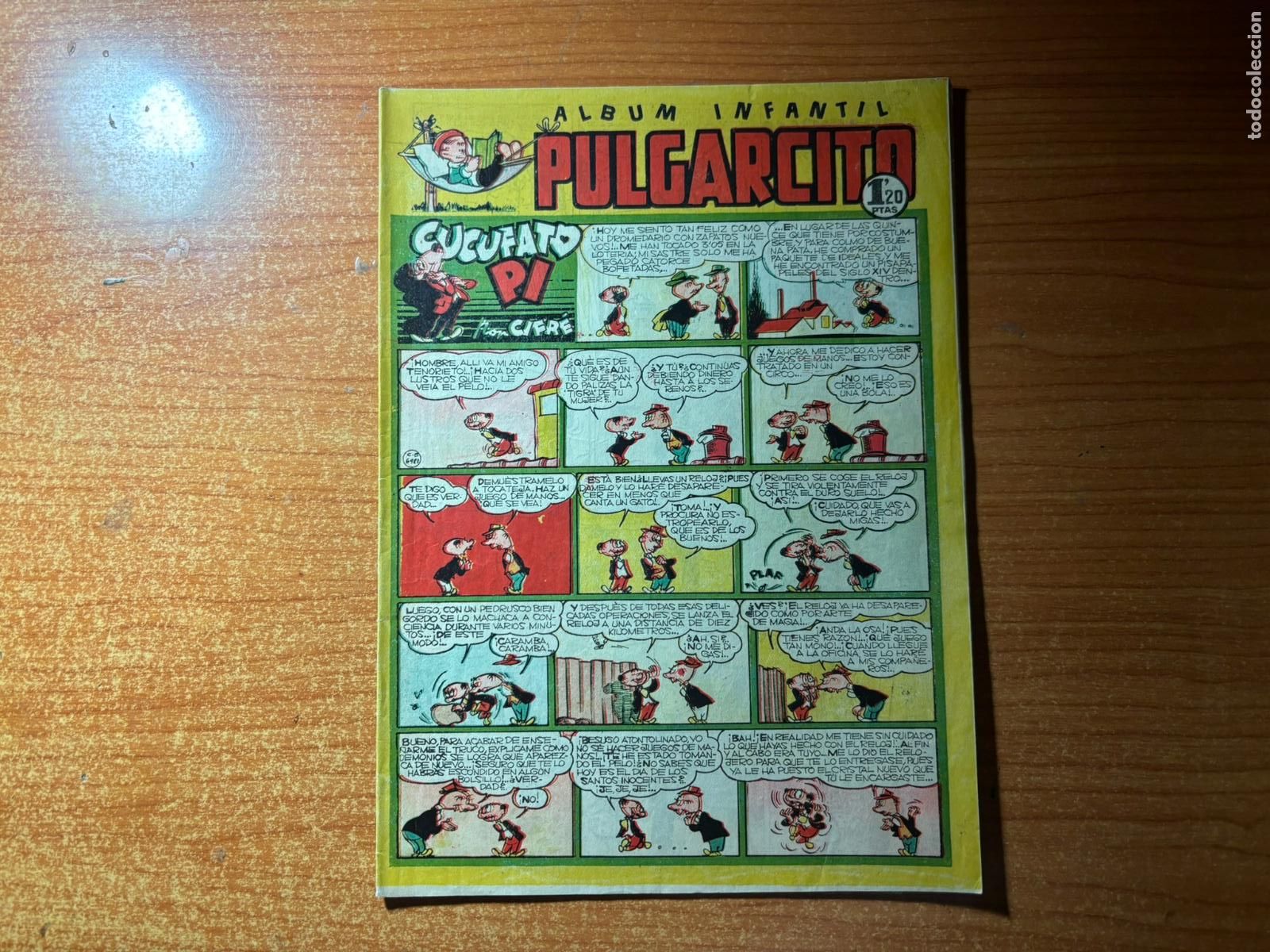 Tebeos: PULGARCITO N&ordm; 197 EDITORIAL BRUGUERA