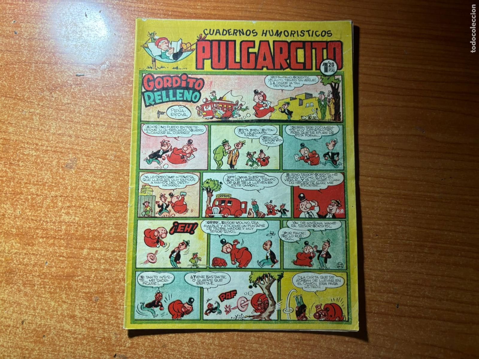 Tebeos: PULGARCITO N&ordm; 198 EDITORIAL BRUGUERA