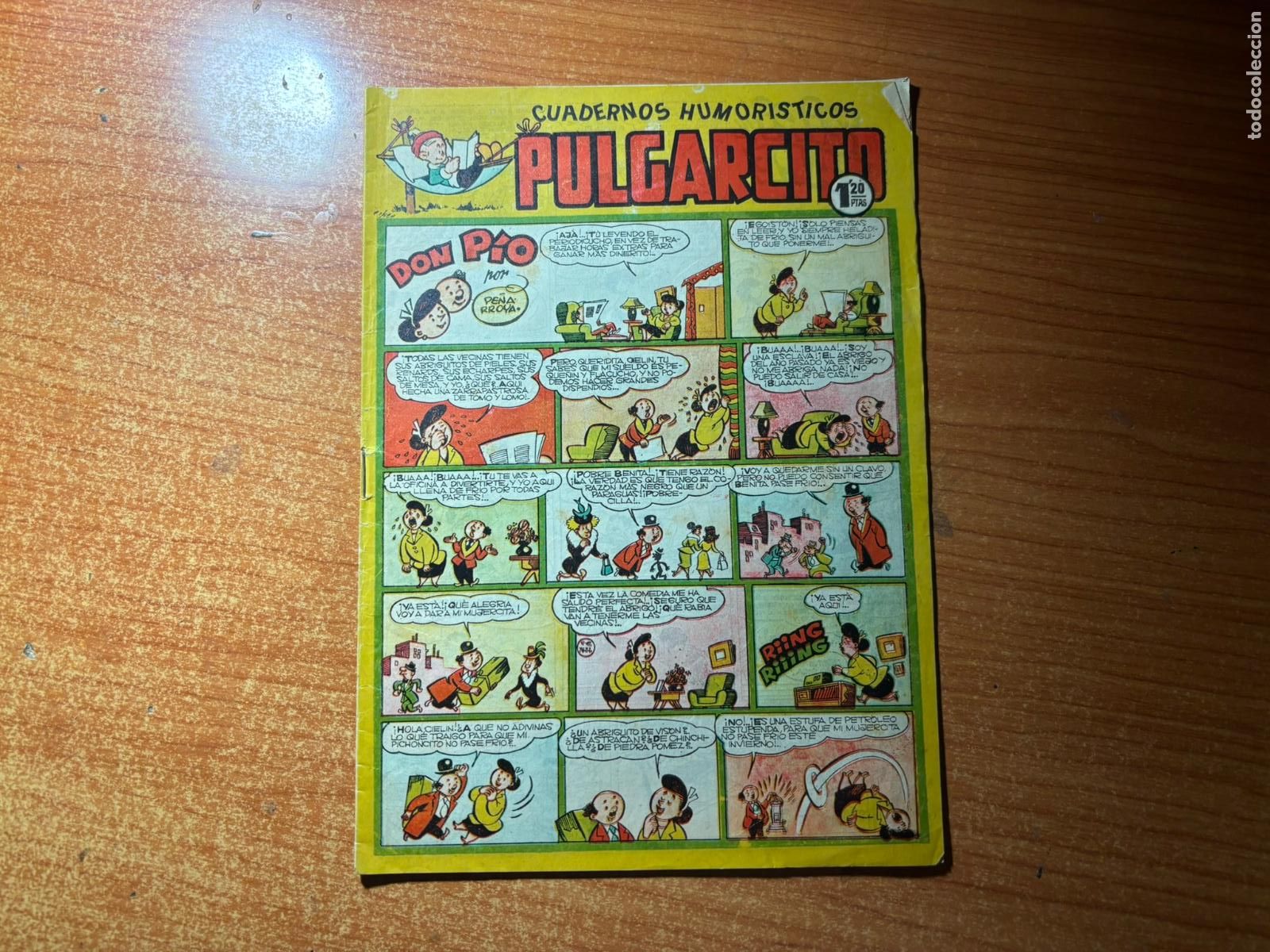 Tebeos: PULGARCITO N&ordm; 203 EDITORIAL BRUGUERA