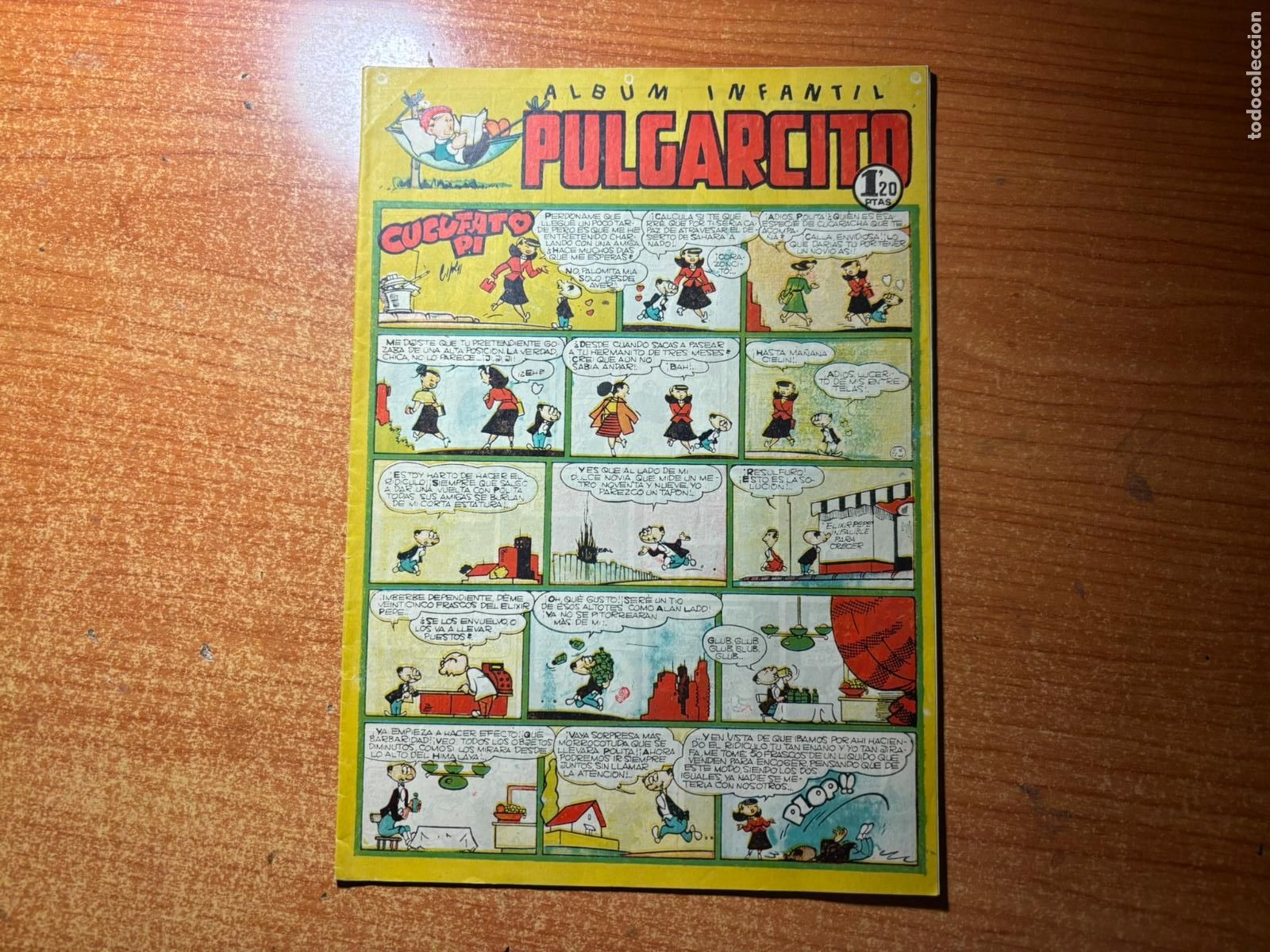 Tebeos: PULGARCITO N&ordm; 205 EDITORIAL BRUGUERA