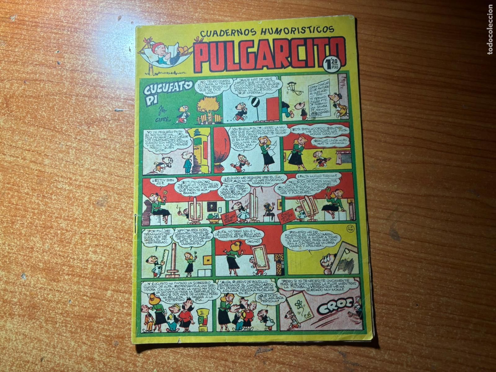 Tebeos: PULGARCITO N&ordm; 213 EDITORIAL BRUGUERA