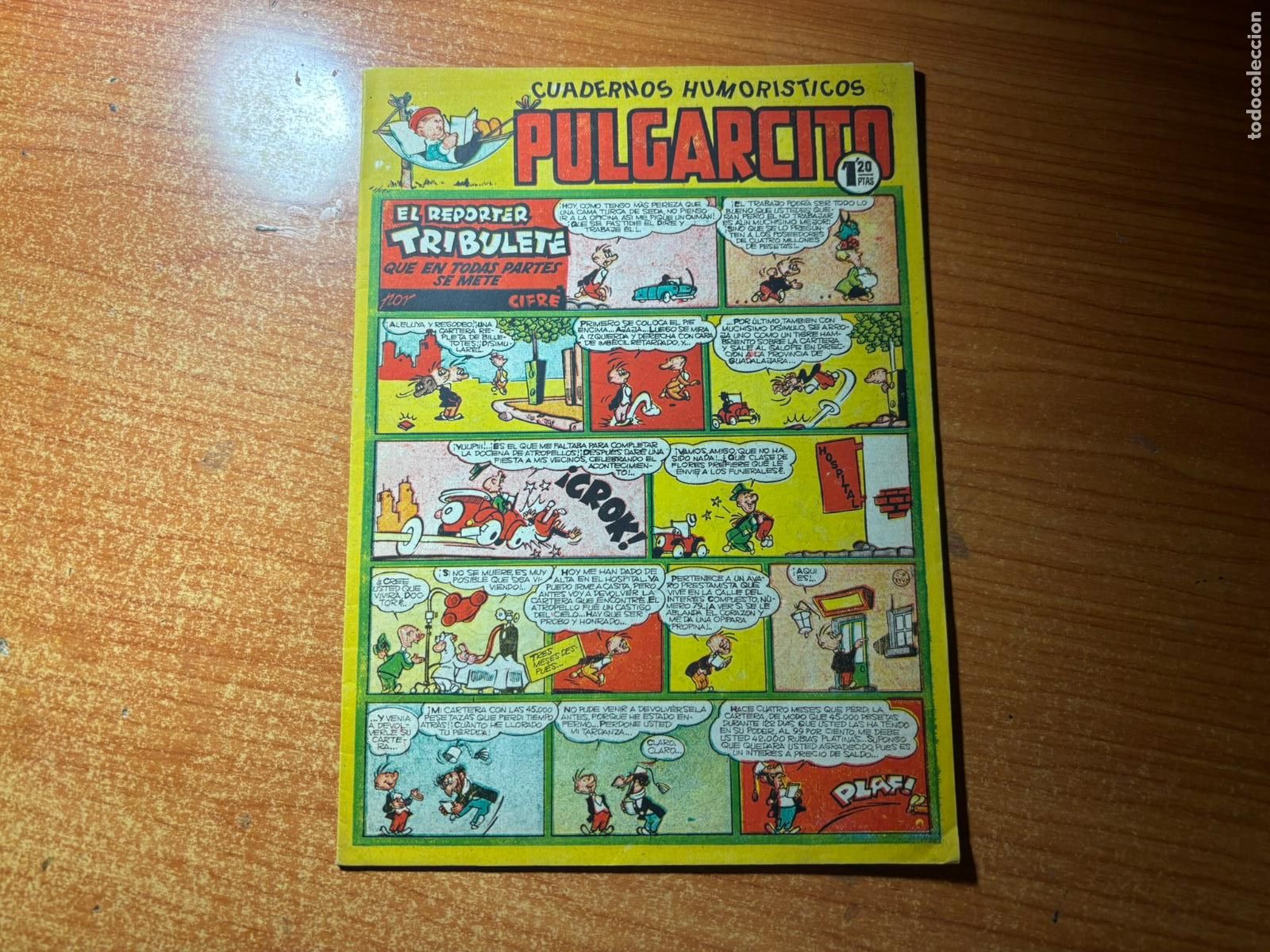 Tebeos: PULGARCITO N&ordm; 218 EDITORIAL BRUGUERA