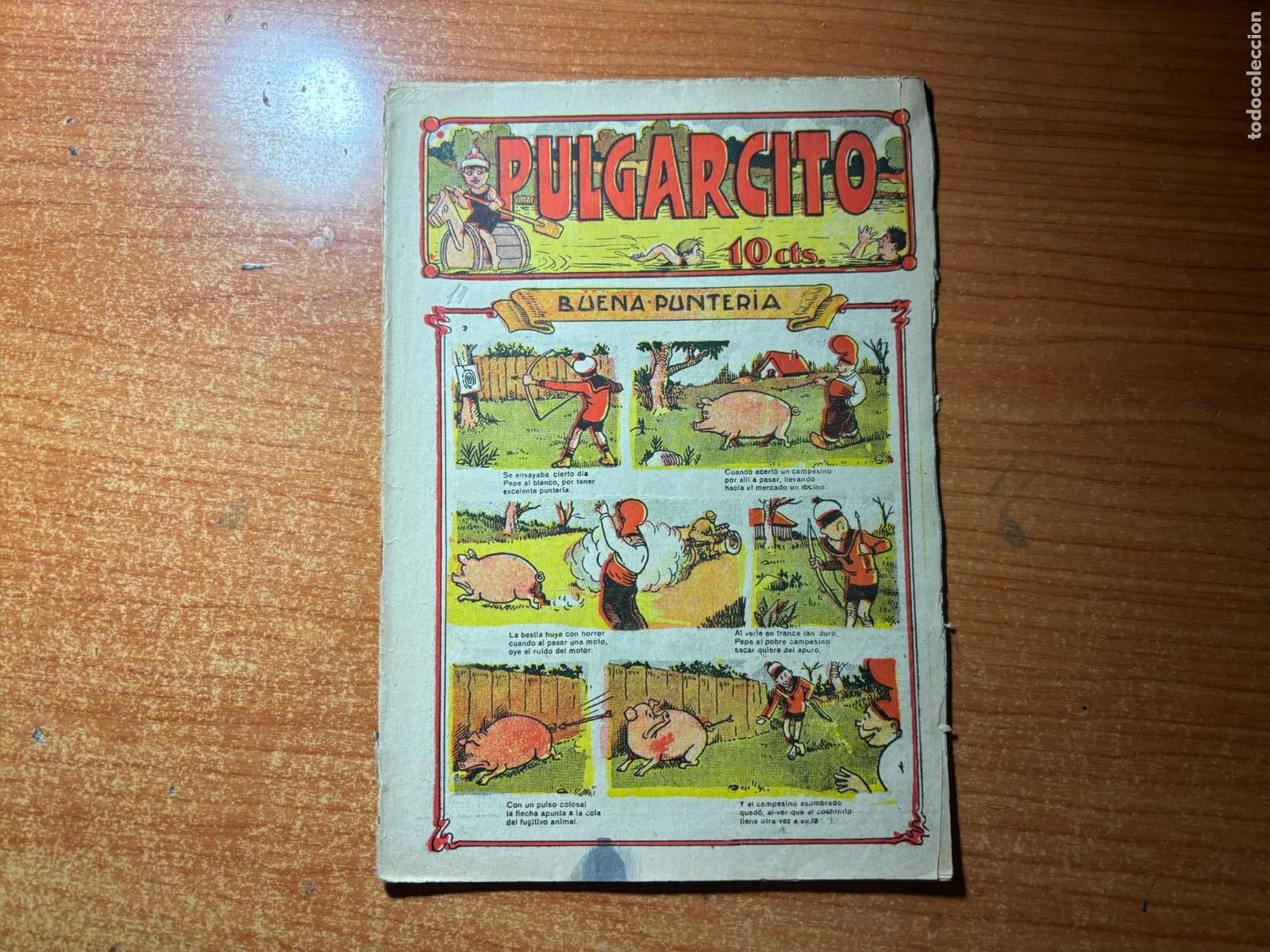 Tebeos: PULGARCITO N&ordm; 245 EL GATO NEGRO ORIGINAL