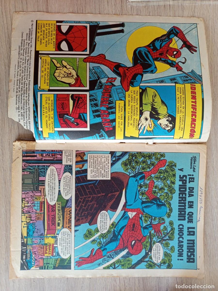 Tebeos: SPIDERMAN 24 EDITORIAL BRUGUERA - Foto 2