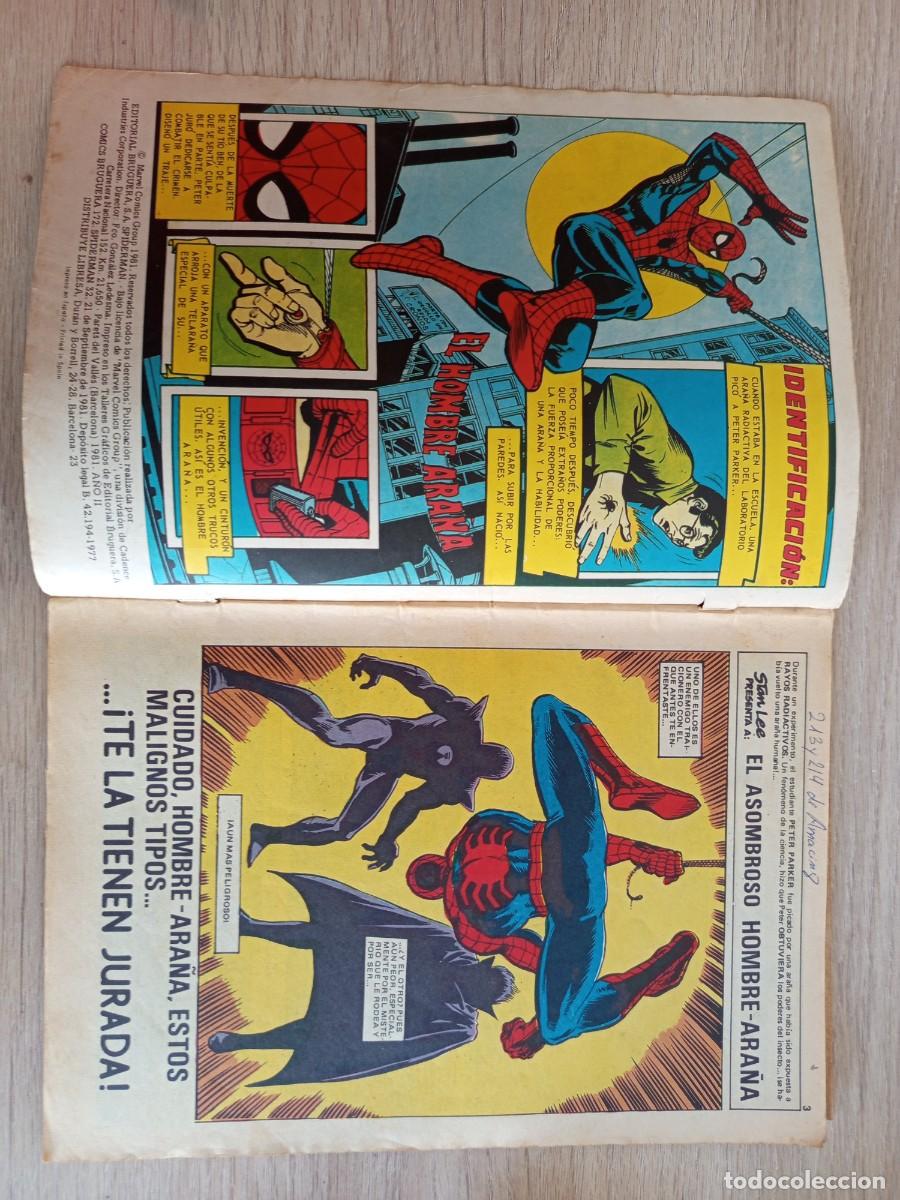 Tebeos: SPIDERMAN 32 EDITORIAL BRUGUERA - Foto 2