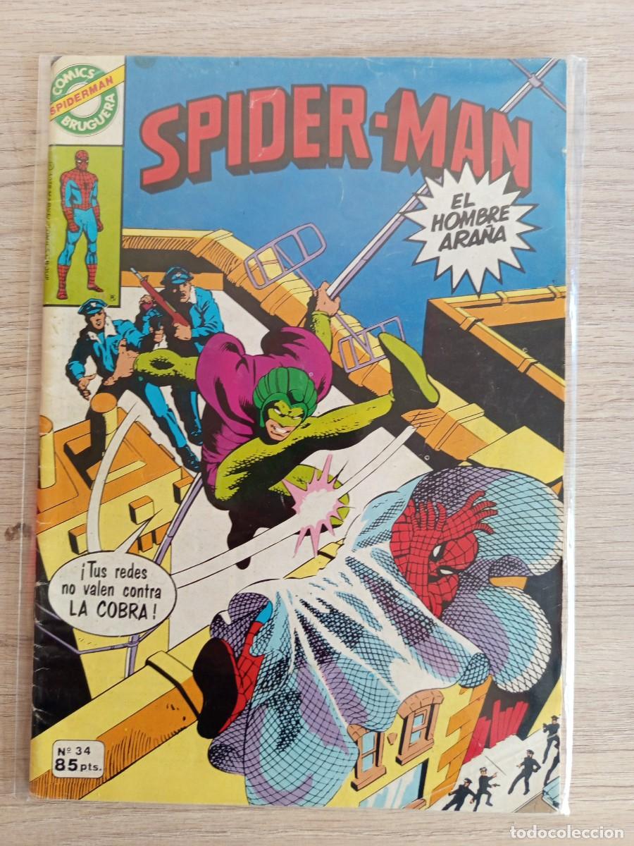 Tebeos: SPIDERMAN 34 EDITORIAL BRUGUERA - Foto 1