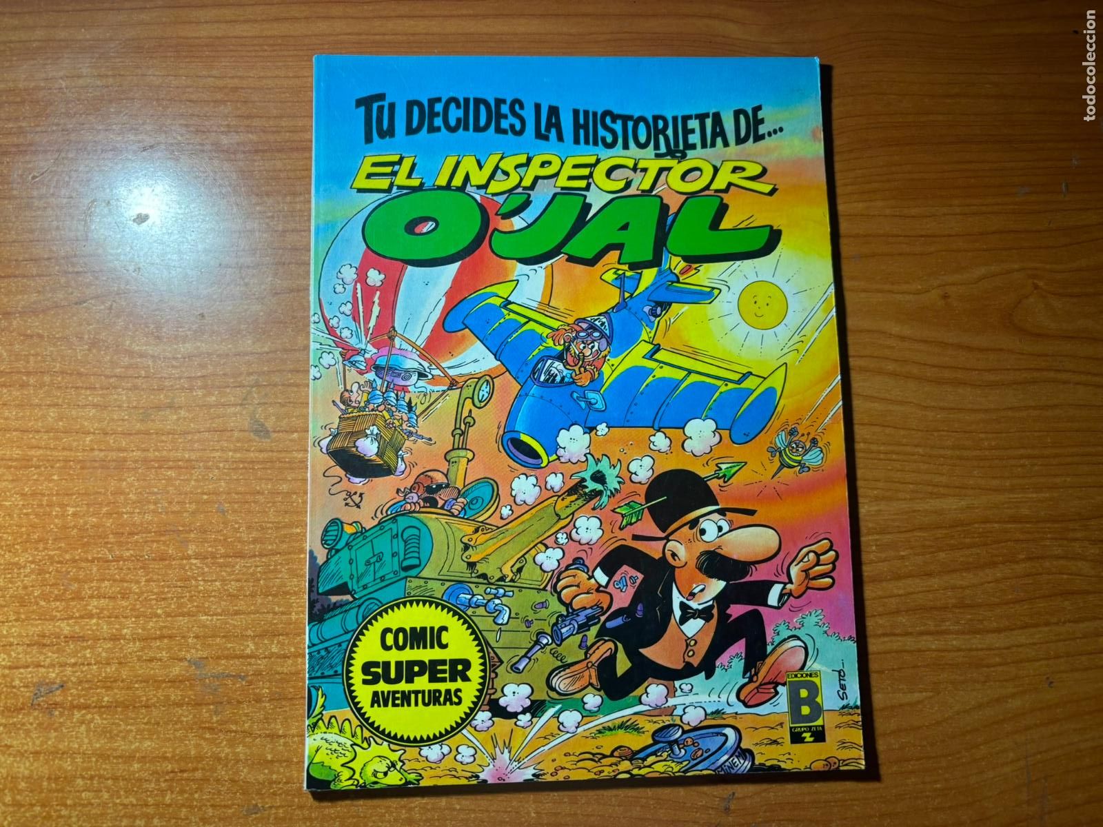 Tebeos: TU DECIDES LA HISTORIETA N&ordm; 2 INSPECTOR O &acute;JAL EDICIONES B 1&ordf; EDICION 1988