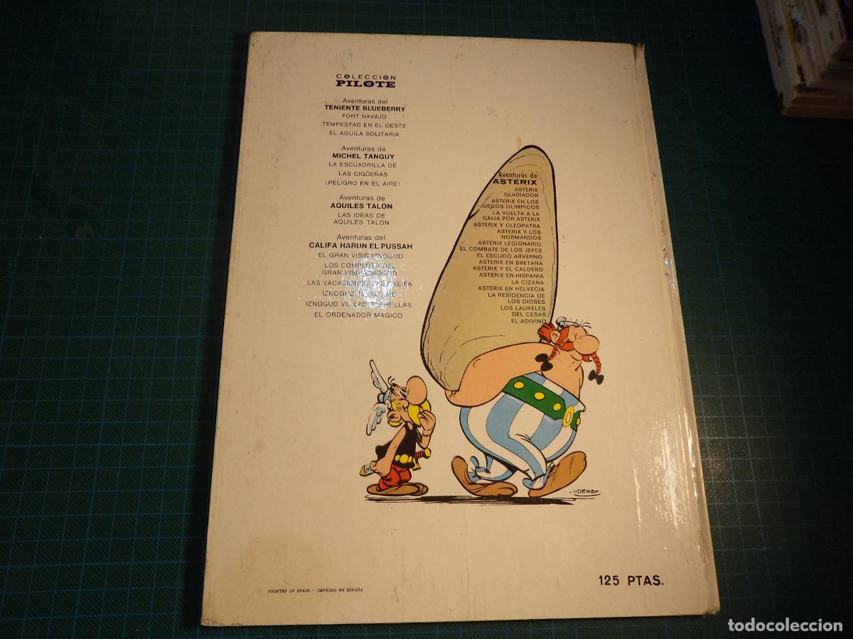 Tebeos: Asterix. Los laureles del Cesar. Bruguera 1972 - Foto 3