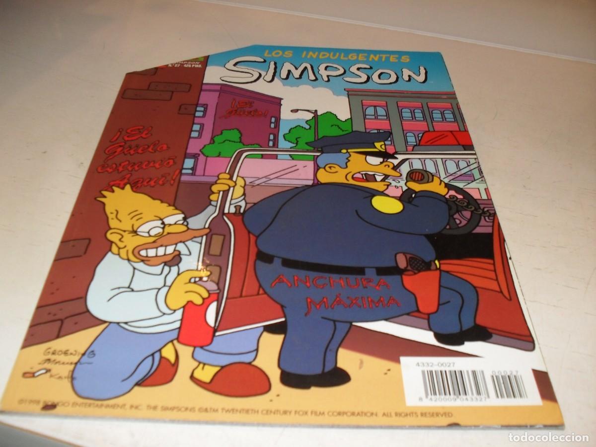 Tebeos: OLE LOS INDULGENTES SIMPSON N&ordm; 24,DE 34.EDICIONES B,1996 - Foto 1