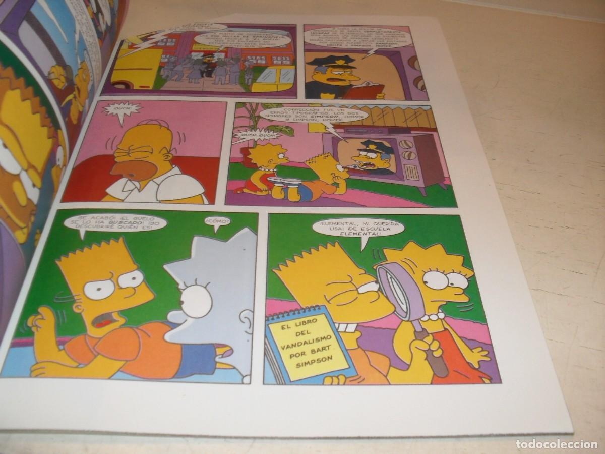 Tebeos: OLE LOS INDULGENTES SIMPSON N&ordm; 24,DE 34.EDICIONES B,1996 - Foto 2