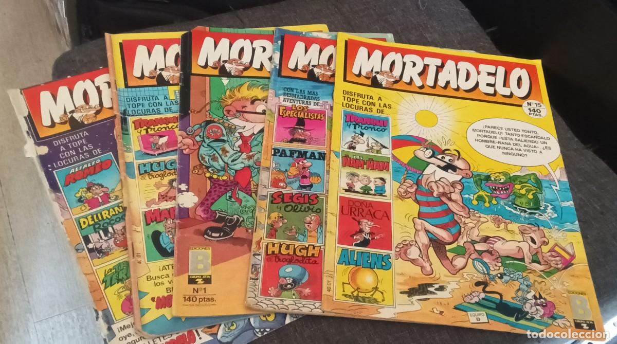 Tebeos: lote cinco mortadelos - Foto 1