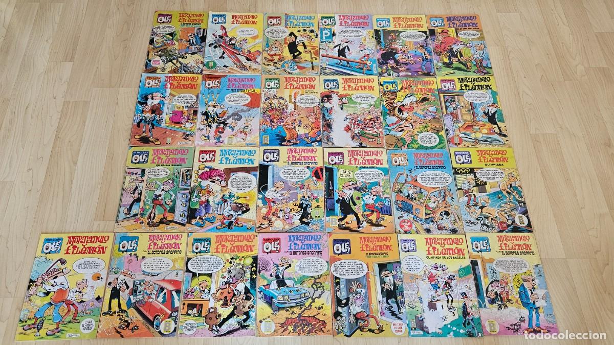 Tebeos: LOTE DE 25 COMICS DE MORTADELO Y FILEMON - Foto 2