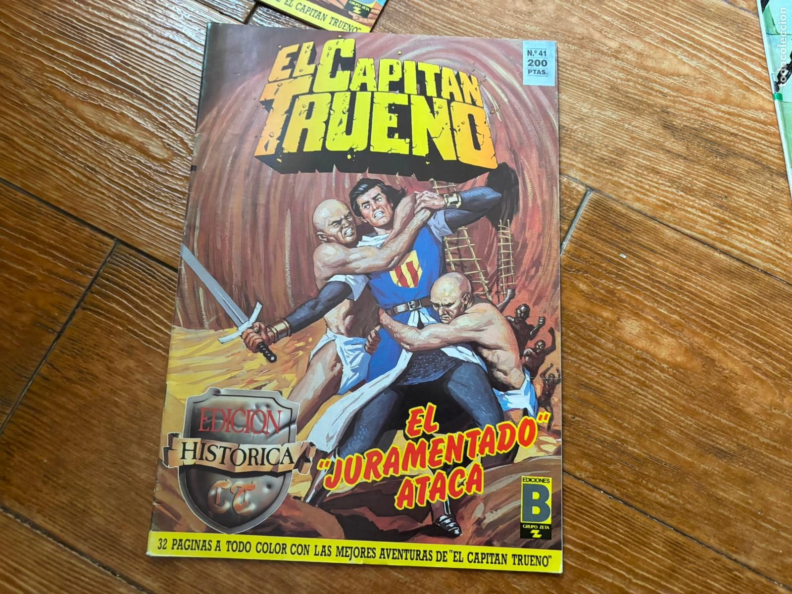 Tebeos: EL CAPITAN TRUENO EDICION HISTORICA N&ordm; 41 EDICIONES B