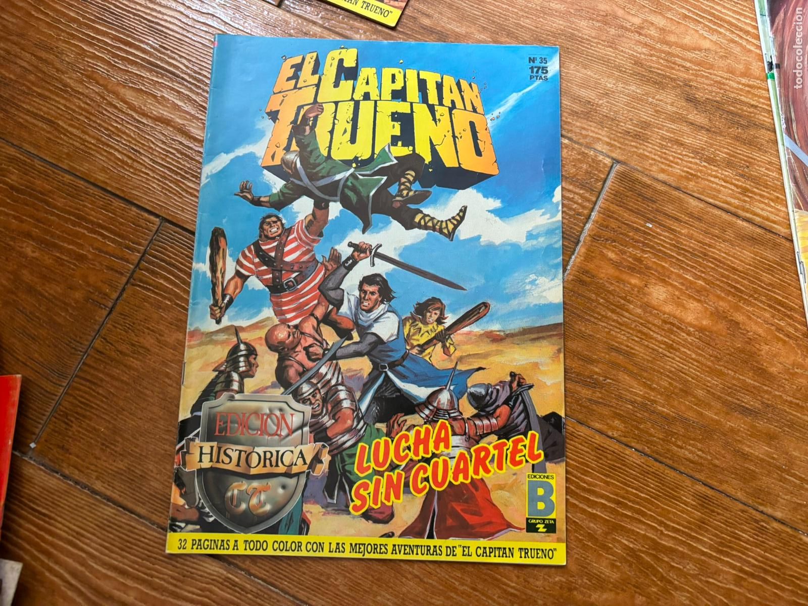 Tebeos: EL CAPITAN TRUENO EDICION HISTORICA N&ordm; 35 EDICIONES B