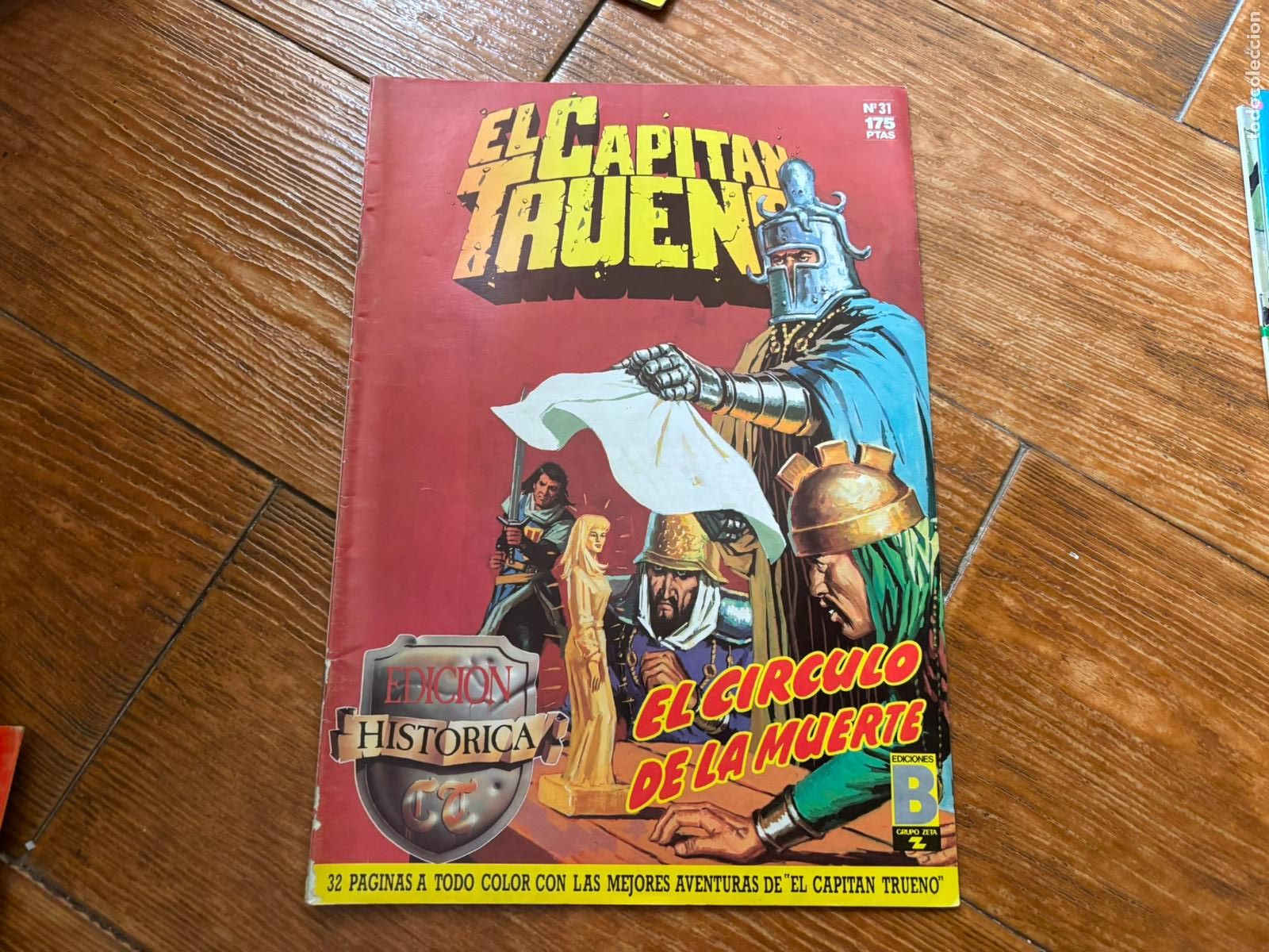 Tebeos: EL CAPITAN TRUENO EDICION HISTORICA N&ordm; 31 EDICIONES B