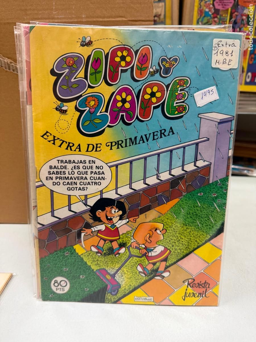 Tebeos: ZIPI Y ZAPE EXTRA TEMBLEQUEO EDITORIAL BRUGUERA