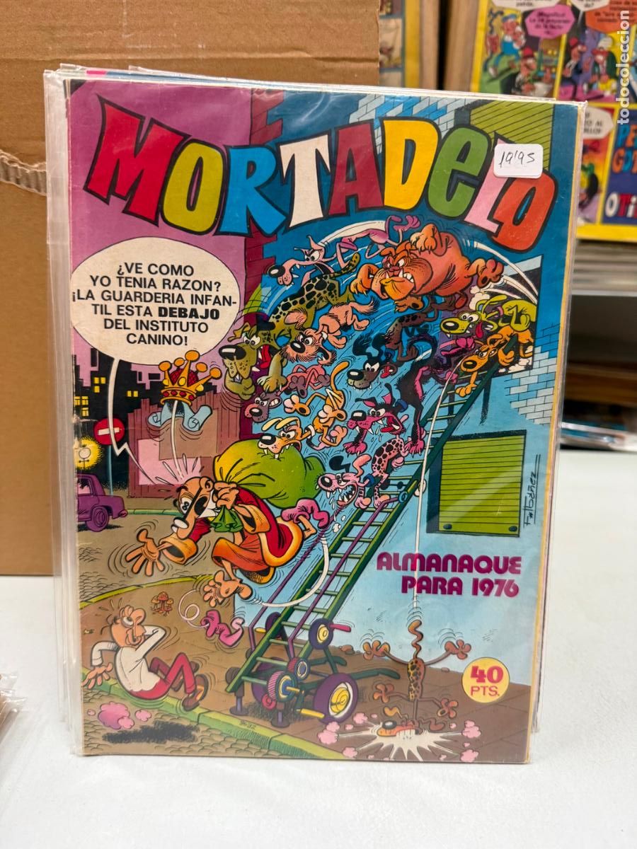 Tebeos: MORTADELO ALMANAQUE PARA 1976 EDITORIAL BRUGUERA
