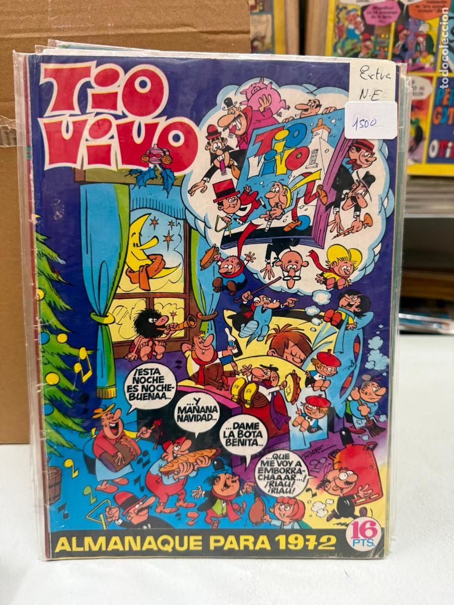 Tebeos: TIO VIVO ALMANAQUE PARA 1972 EDITORIAL BRUGUERA