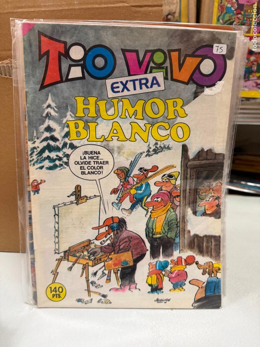Tebeos: TIO VIVO EXTRA HUMOR BLANCO EDITORIAL BRUGUERA