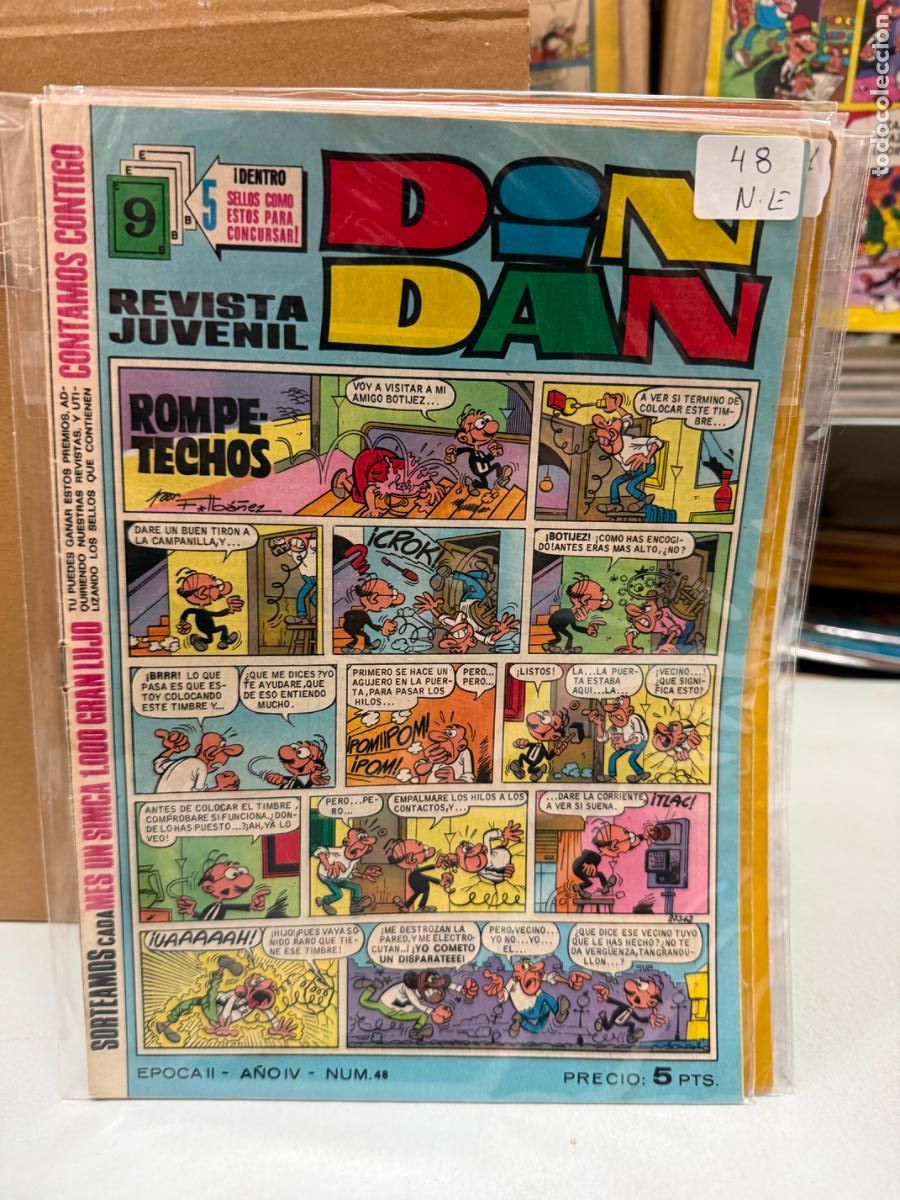 Tebeos: DIN DAN EDITORIAL BRUGUERA 48