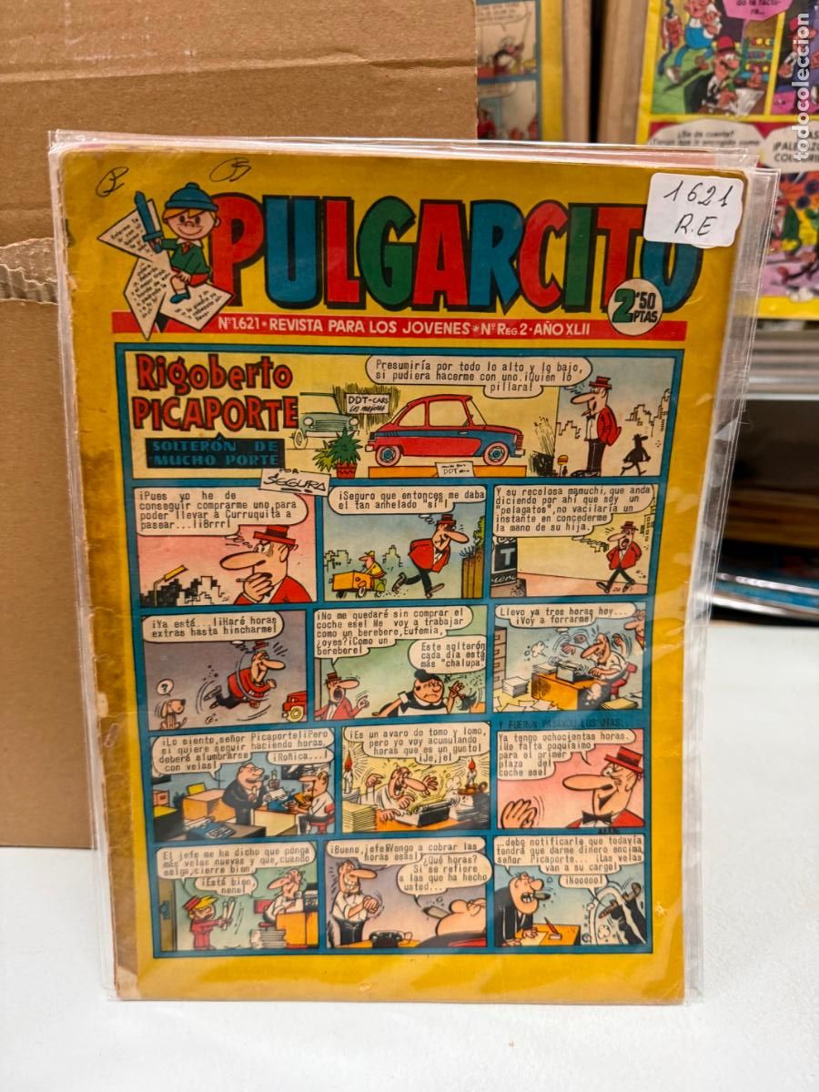 Tebeos: PULGARCITO EDITORIAL BRUGUERA 1621