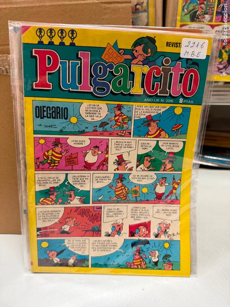 Tebeos: PULGARCITO EDITORIAL BRUGUERA 2216