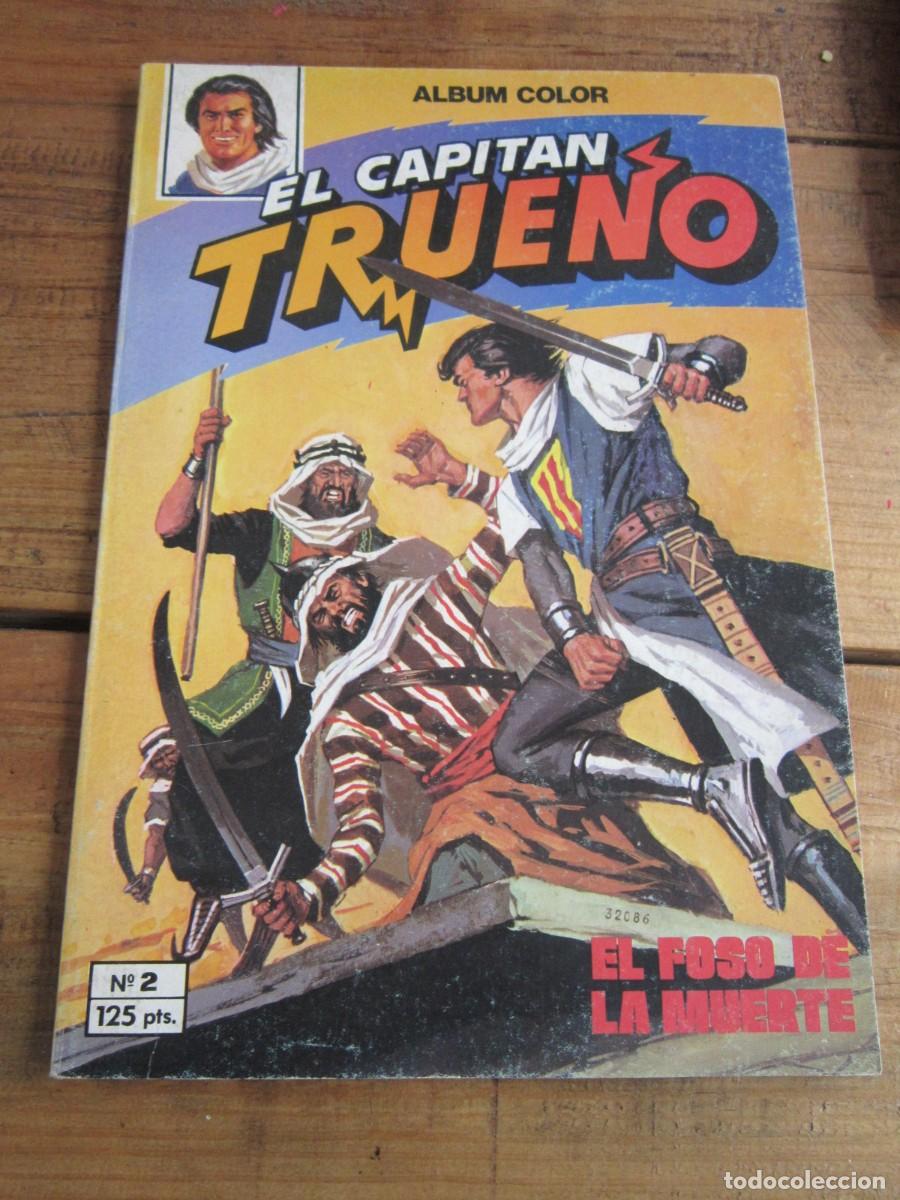 Tebeos: ALBUM COLOR N&ordm; 2 EL CAPIT&Aacute;N TRUENO. EL FOSO DE LA MUERTE . EDITORIAL BRUGUERA 1980