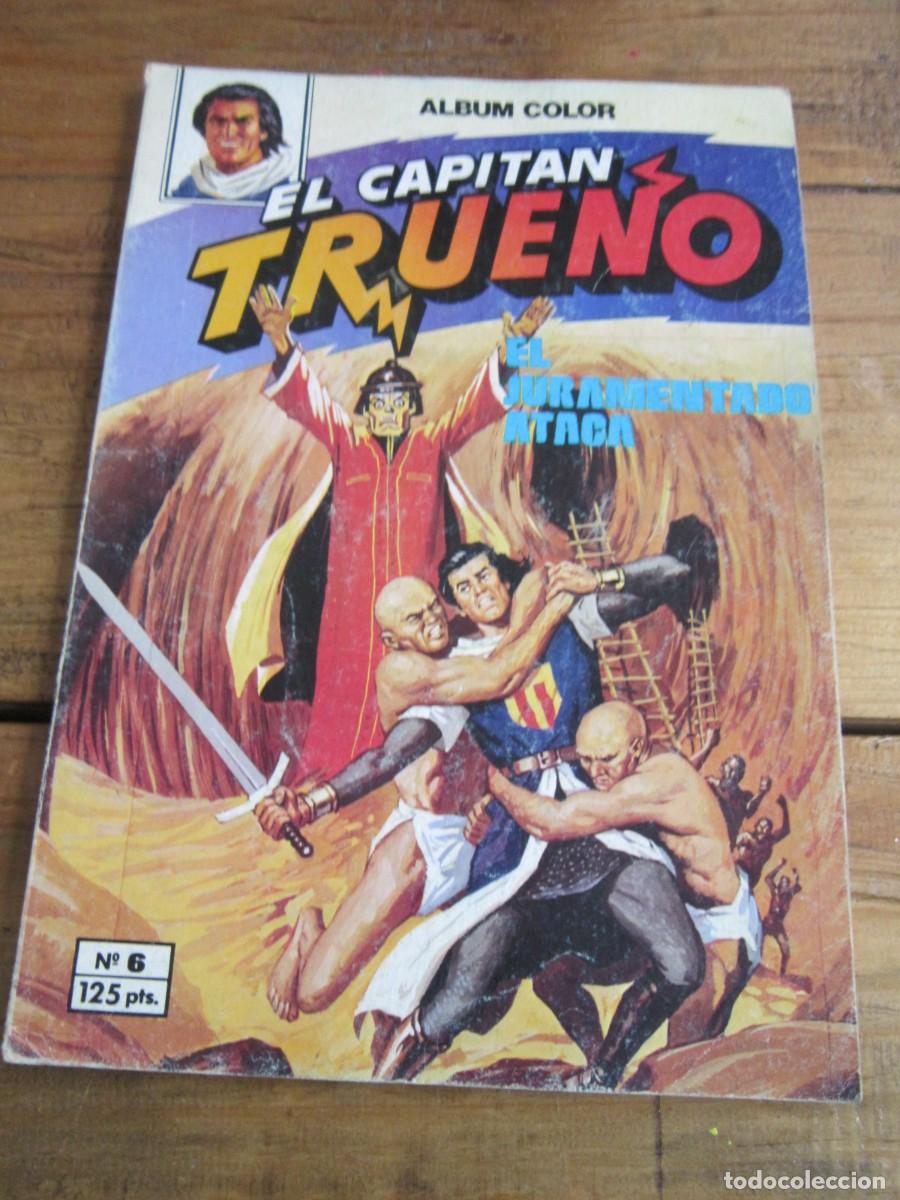 Tebeos: El Capit&aacute;n Trueno &Aacute;lbum Color N&ordm; 6. EL JURAMENTADO ATACA. Editorial Bruguera 1980.