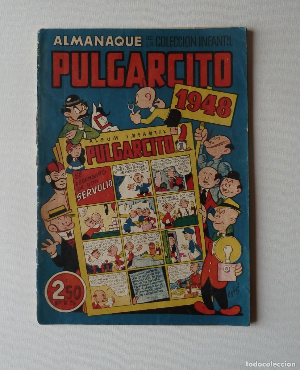 Tebeos: ALMANAQUE PULGARCITO 1948 BRUGUERA ORIGINAL
