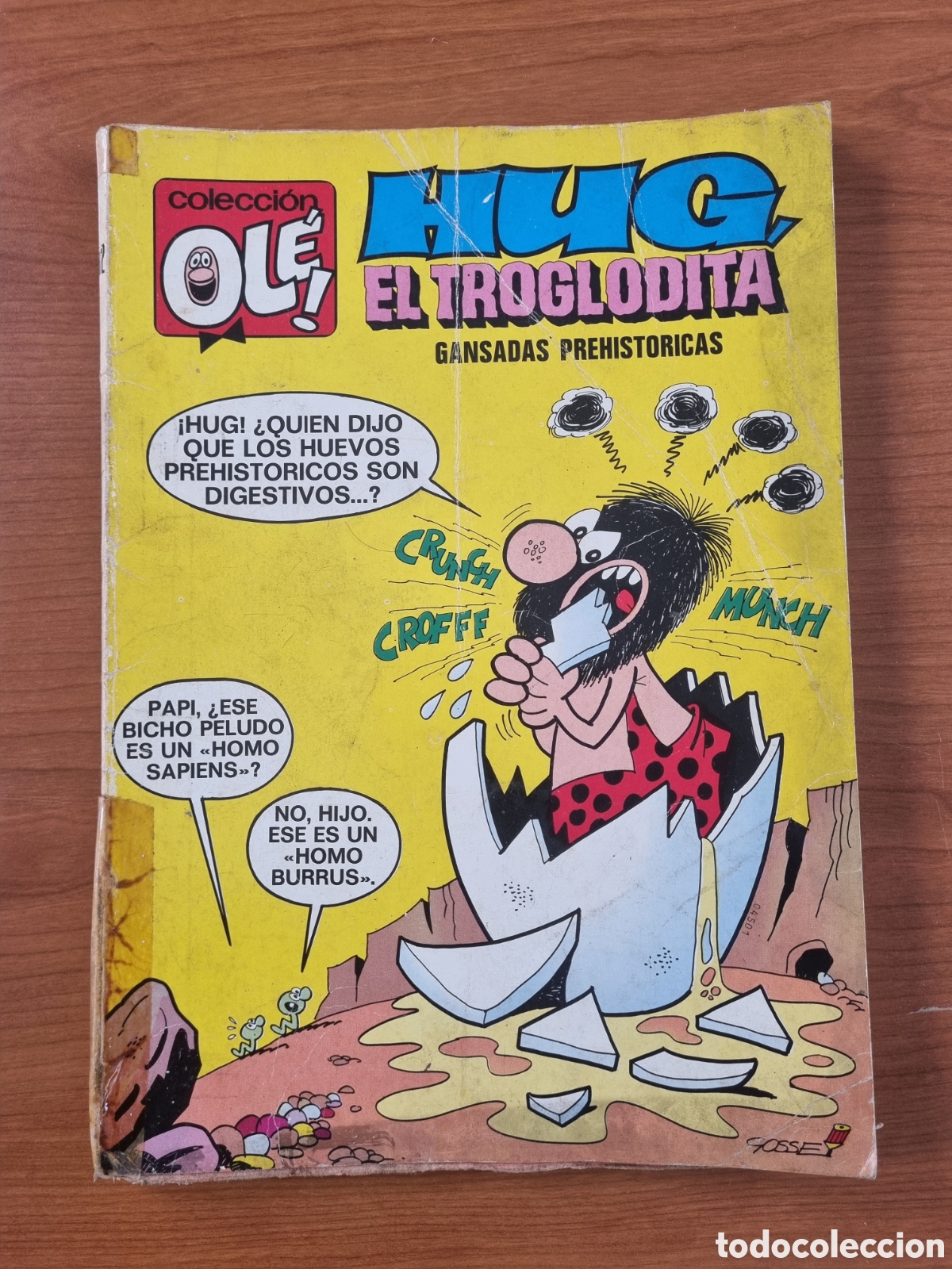 Tebeos: C&oacute;mic Colecci&oacute;n Ol&eacute;. Hug el Troglodita. - Foto 1