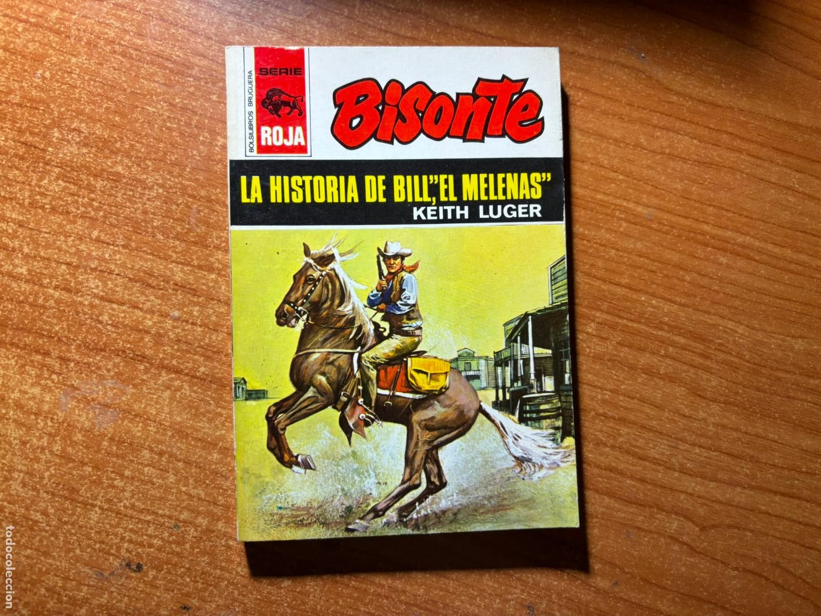 Tebeos: BISONTE N&ordm; 1283 EDITORIAL BRUGUERA SERIE ROJA
