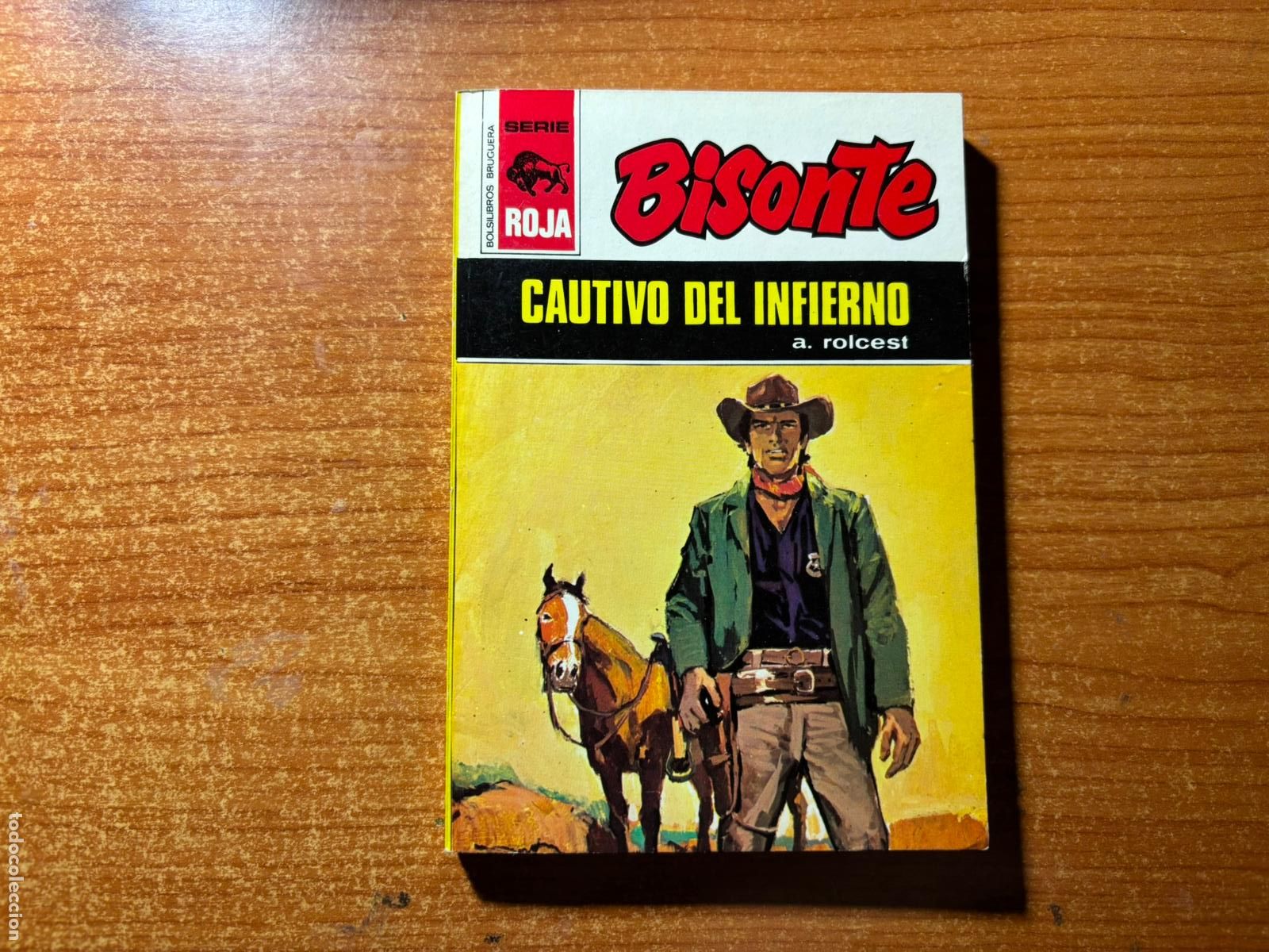Tebeos: BISONTE N&ordm; 1297 EDITORIAL BRUGUERA SERIE ROJA