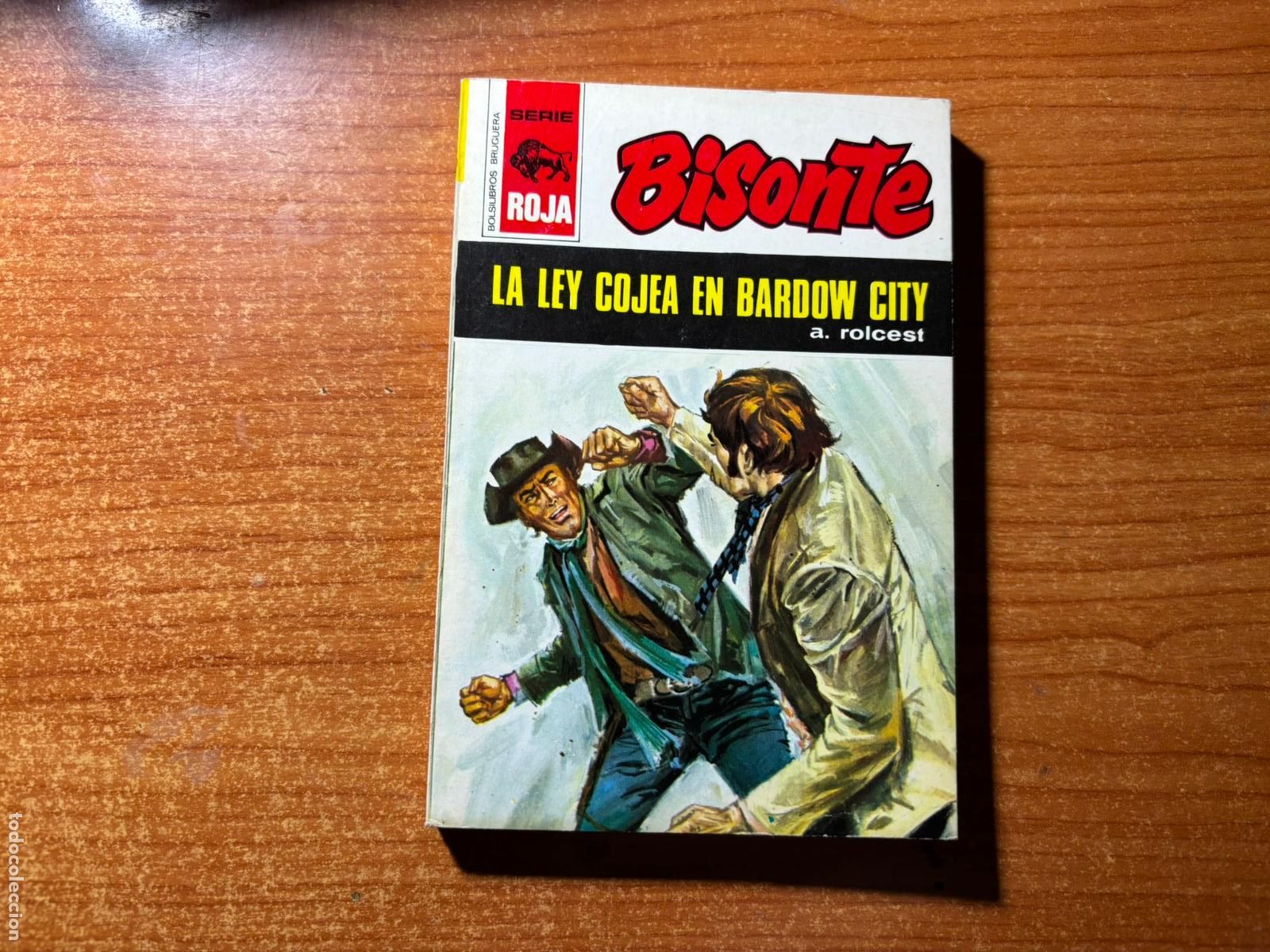 Tebeos: BISONTE N&ordm; 1305 EDITORIAL BRUGUERA SERIE ROJA