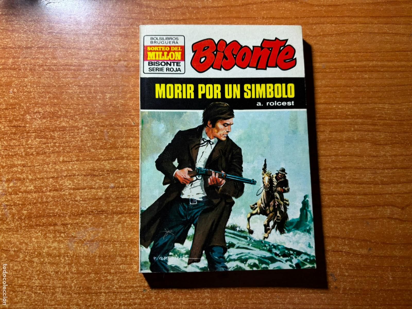 Tebeos: BISONTE N&ordm; 1335 EDITORIAL BRUGUERA SERIE ROJA