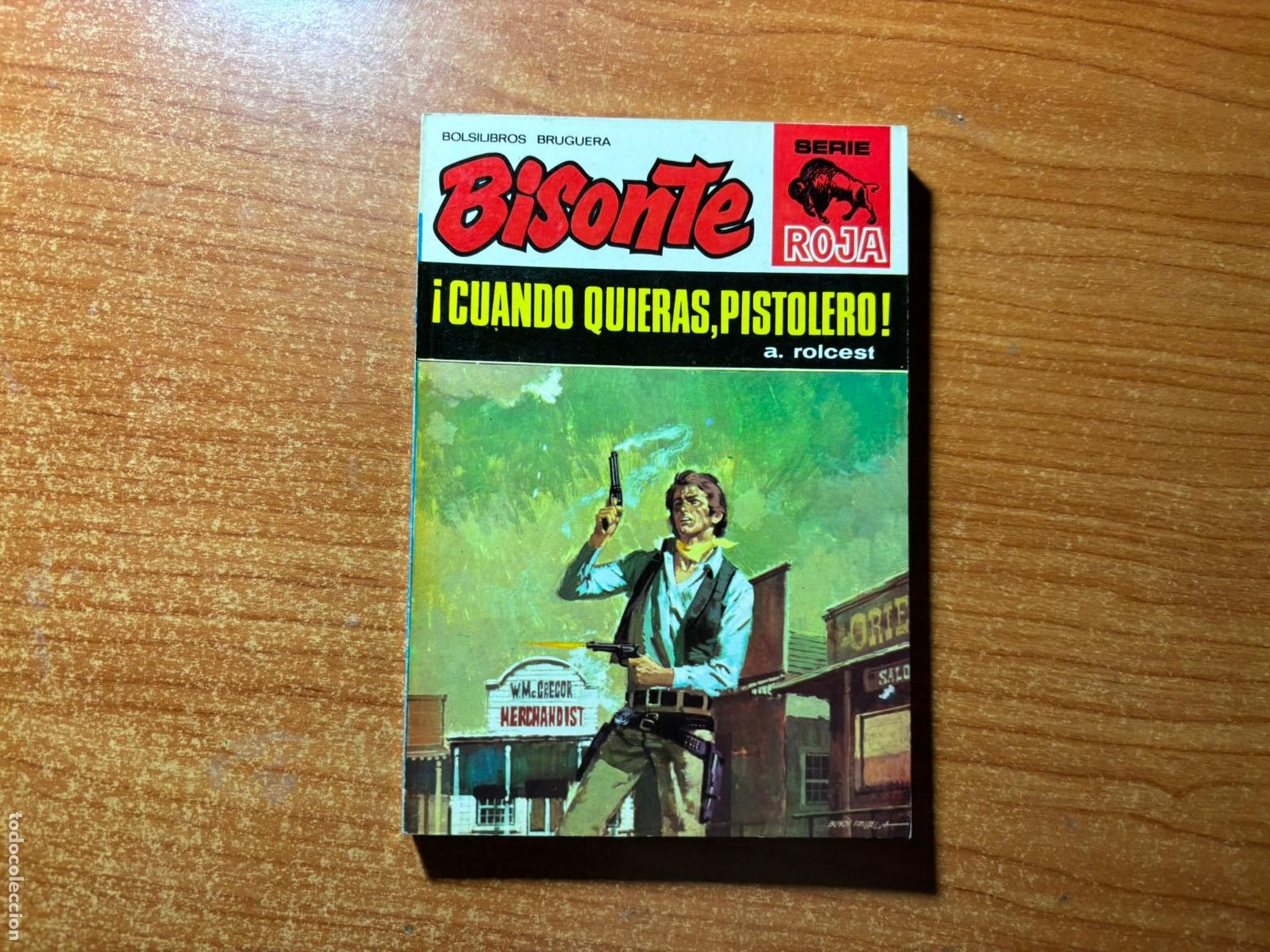 Tebeos: BISONTE N&ordm; 1259 EDITORIAL BRUGUERA SERIE ROJA